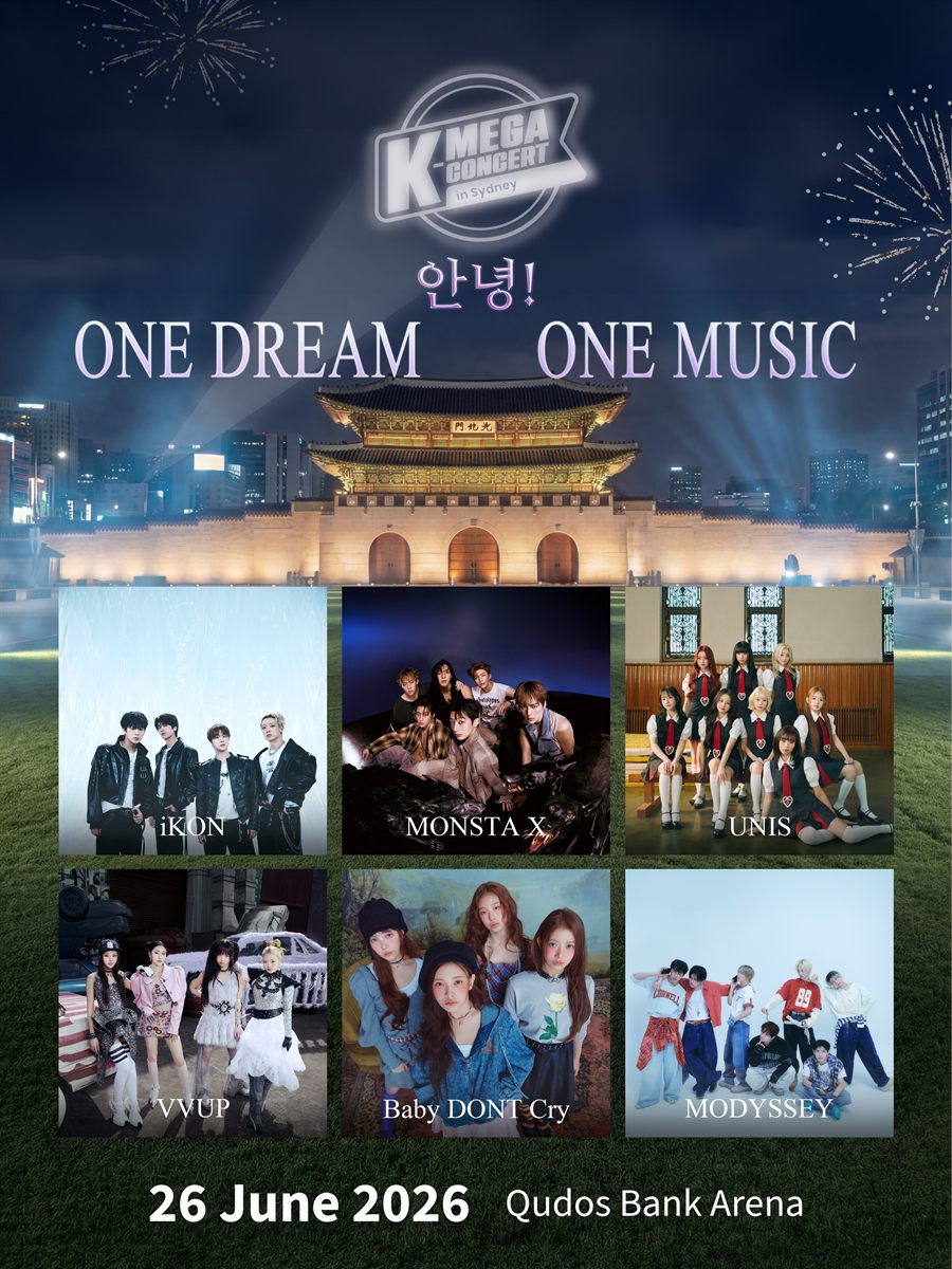 K-MEGA CONCERT in Sydney 포스터